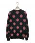 Supreme (シュプリーム) INDEPENDENT (インディペンデント) 15FW CROSSES SWEATER ブラック×レッド サイズ:M：15000円