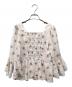 LAURA ASHLEY (ローラ アシュレイ) Rirandture (リランドチュール) フリルスリーブブラウス ピンク サイズ:2：6000円