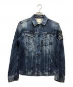 DIESELディーゼル）の古着「デニムジャケット」｜ブルー