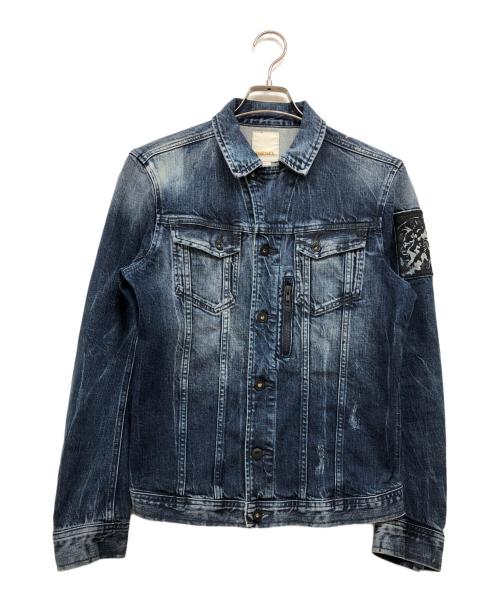 DIESEL（ディーゼル）DIESEL (ディーゼル) デニムジャケット ブルー サイズ:Sの古着・服飾アイテム