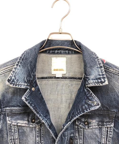 DIESEL（ディーゼル）DIESEL (ディーゼル) デニムジャケット ブルー サイズ:Sの古着・服飾アイテム