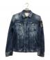 DIESEL（ディーゼル）の古着「デニムジャケット」｜ブルー