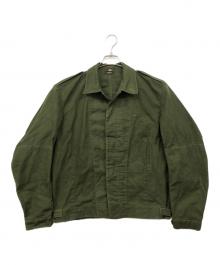 Swedish Military（スウェーデン ミリタリー）の古着「メカニックジャケット」｜グリーン