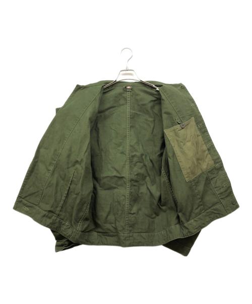 Swedish Military（スウェーデン ミリタリー）swedish military (スウェーデン ミリタリー) メカニックジャケット グリーン サイズ:48の古着・服飾アイテム