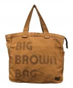 PORTER×2-tacsポーター×ツータックス）の古着「BIG BROWN BAG」｜ブラウン