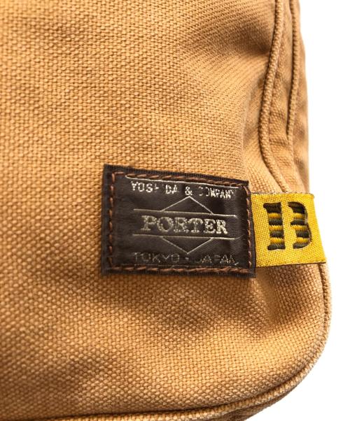 PORTER（ポーター）PORTER (ポーター) 2-tacs (ツータックス) BIG BROWN BAG ブラウンの古着・服飾アイテム