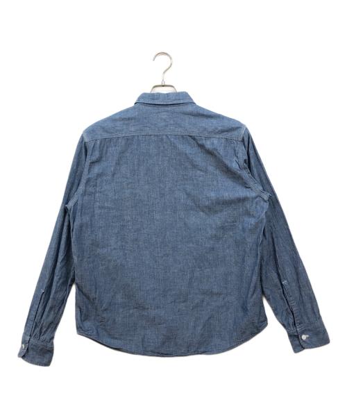 TENDERLOIN（テンダーロイン）TENDERLOIN (テンダーロイン) シャンブレーシャツ インディゴ サイズ:Ｓの古着・服飾アイテム