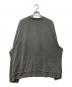 Jieda (ジエダ) DAMAGE ZIP OVER SWEAT CREW グレー サイズ:２：8000円