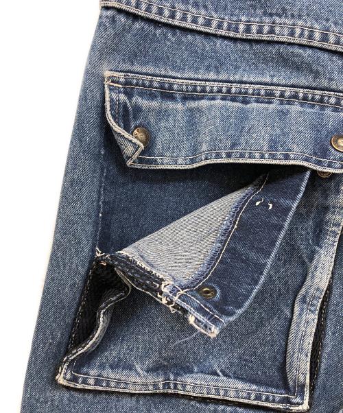 paco（パコ）paco (パコ) デニムカーゴパンツ インディゴ サイズ:34Wの古着・服飾アイテム