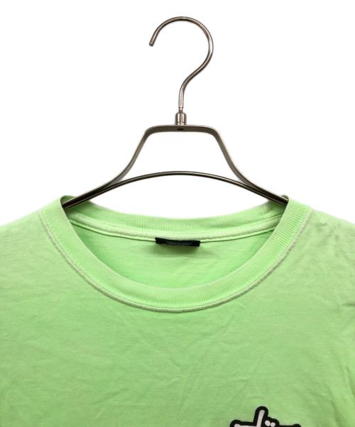 stussy（ステューシー）stussy (ステューシー) ロゴプリントTシャツ グリーン サイズ:Mの古着・服飾アイテム
