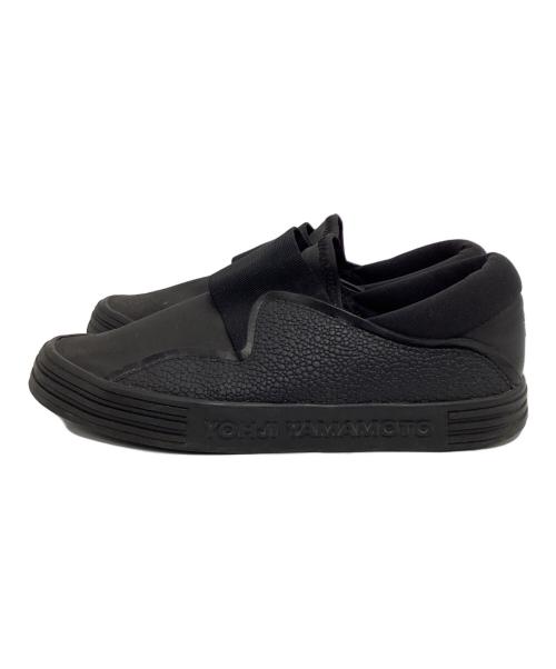 Y-3（ワイスリー）Y-3 (ワイスリー) YOHJI YAMAMOTO (ヨウジヤマモト) SUNJA SLIP ON ブラック サイズ:22.5cmの古着・服飾アイテム