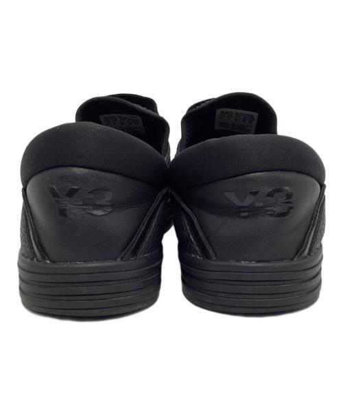 Y-3（ワイスリー）Y-3 (ワイスリー) YOHJI YAMAMOTO (ヨウジヤマモト) SUNJA SLIP ON ブラック サイズ:22.5cmの古着・服飾アイテム