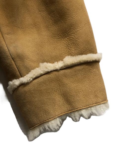 LEVI'S PReMIUM（リーバイス プレミアム）LEVI'S PReMIUM (リーバイス プレミアム) SHEARLING TRUCKER OLYMPIA ホワイト×ベージュ サイズ:XLの古着・服飾アイテム