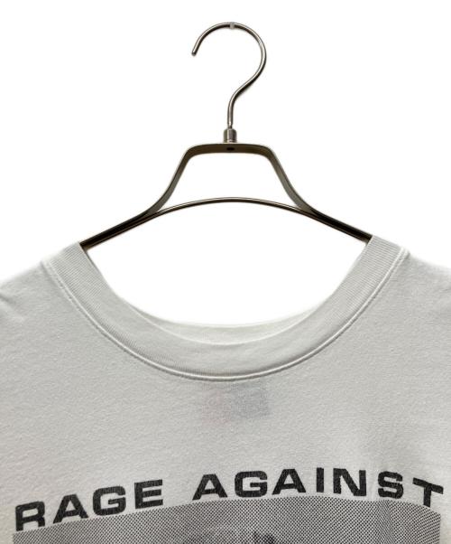 COME TEES（カムティーズ）COME TEES (カムティーズ) プリントカットソー ホワイト サイズ:XLの古着・服飾アイテム
