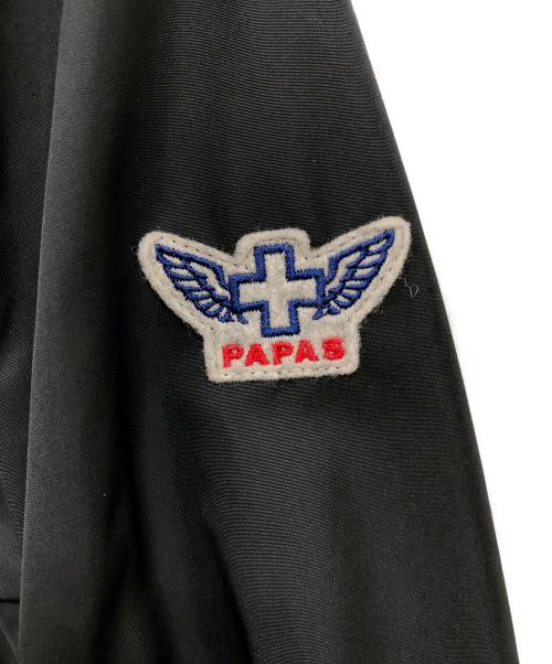 PAPAS PLUS（パパスプラス）PAPAS PLUS (パパスプラス) ジャケット ブラック サイズ:Lの古着・服飾アイテム