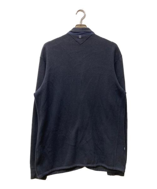 PAPAS（パパス）PAPAS (パパス) スウェットジャケット ブラック サイズ:48の古着・服飾アイテム