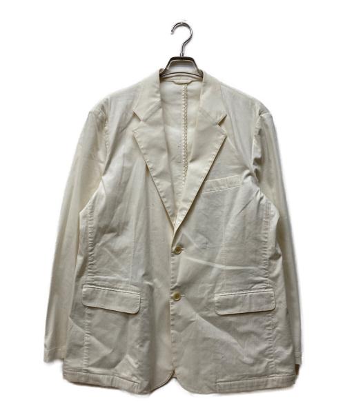 PAPAS（パパス）PAPAS (パパス) テーラードジャケット ホワイト サイズ:Lの古着・服飾アイテム
