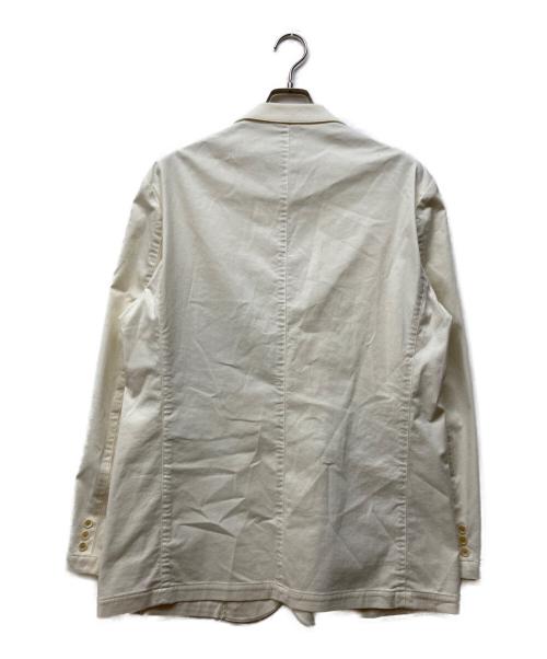 PAPAS（パパス）PAPAS (パパス) テーラードジャケット ホワイト サイズ:Lの古着・服飾アイテム