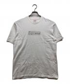 SUPREMEシュプリーム）の古着「KAWS Chalk Logo Tee」｜ホワイト