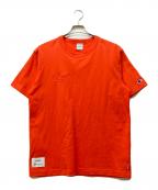 Champion×WTAPSチャンピオン×ダブルタップス）の古着「半袖カットソー」｜オレンジ