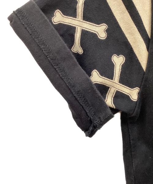 VANSON（バンソン）VANSON (バンソン) LOW BLOW KNUCKLE ワンスタードッグポロ ブラック サイズ:Mの古着・服飾アイテム