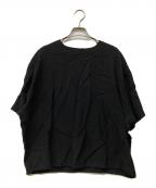 kurashi&trips publishingクラシアンドトリップス パブリッシング）の古着「きれい色のTシャツブラウス」｜ブラック