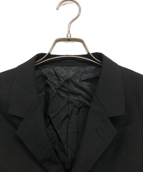 Y's for men（ワイズフォーメン）Y'S for men (ワイズフォーメン) 4ボタンテーラードジャケット ブラック サイズ:Sの古着・服飾アイテム