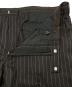 中古・古着 BURBERRY BLACK LABEL (バーバリーブラックレーベル) SUPER 100's ストライプセットアップ ブラック サイズ:40L：15000円
