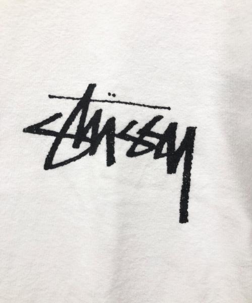 stussy（ステューシー）stussy (ステューシー) 有名画家プリントTシャツ ホワイト サイズ:Lの古着・服飾アイテム
