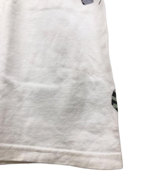 stussy（ステューシー）stussy (ステューシー) 有名画家プリントTシャツ ホワイト サイズ:Lの古着・服飾アイテム