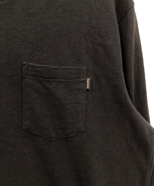 SUPREME（シュプリーム）Supreme (シュプリーム) 18FW L/S POCKET TEE ブラック サイズ:Mの古着・服飾アイテム