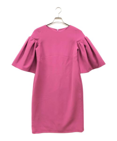 CELFORD（セルフォード）CELFORD (セルフォード) 半袖ワンピース ピンク サイズ:36の古着・服飾アイテム