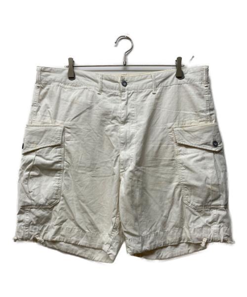 RRL（ダブルアールエル）RRL (ダブルアールエル) リップストップカーゴパンツ ホワイト サイズ:38の古着・服飾アイテム