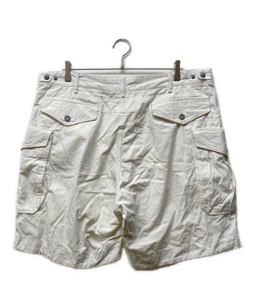 RRL（ダブルアールエル）RRL (ダブルアールエル) リップストップカーゴパンツ ホワイト サイズ:38の古着・服飾アイテム