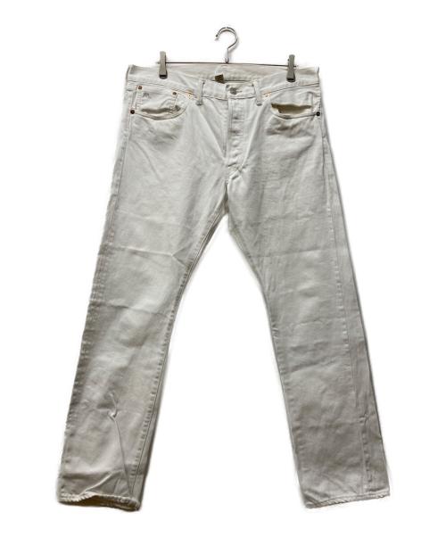 RRL（ダブルアールエル）RRL (ダブルアールエル) セルビッチホワイトデニムパンツ ホワイト サイズ:36の古着・服飾アイテム