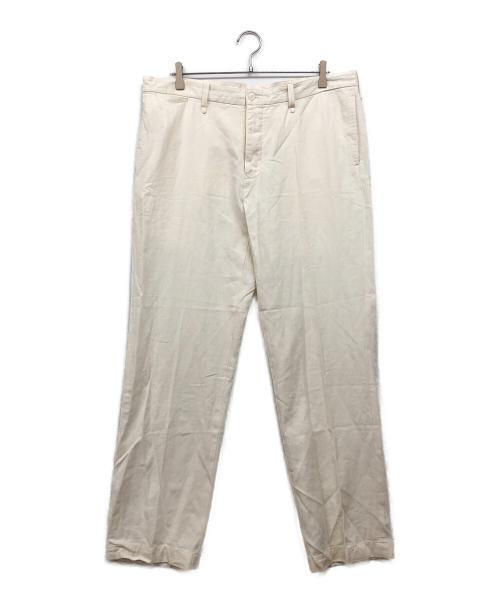 POLO RALPH LAUREN（ポロ・ラルフローレン）POLO RALPH LAUREN (ポロ・ラルフローレン) リネンパンツ ホワイト サイズ:36/32の古着・服飾アイテム