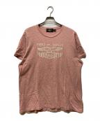 RRLダブルアールエル）の古着「グラフィックTシャツ」｜ピンク