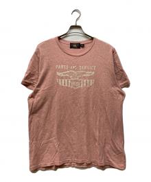 RRL（ダブルアールエル）の古着「グラフィックTシャツ」｜ピンク