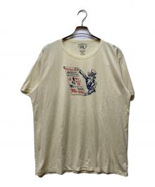 RRL（ダブルアールエル）の古着「プリントTシャツ」｜アイボリー