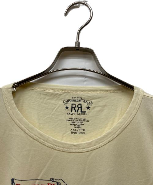 RRL（ダブルアールエル）RRL (ダブルアールエル) プリントTシャツ アイボリー サイズ:XXL 未使用品の古着・服飾アイテム