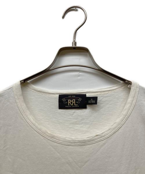 RRL（ダブルアールエル）RRL (ダブルアールエル) プリントTシャツ ホワイト サイズ:XLの古着・服飾アイテム