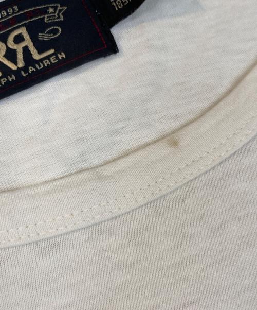 RRL（ダブルアールエル）RRL (ダブルアールエル) プリントTシャツ ホワイト サイズ:XLの古着・服飾アイテム