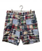 Rugby Ralph Laurenラグビーラルフローレン）の古着「パッチワークハーフパンツ」｜マルチカラー