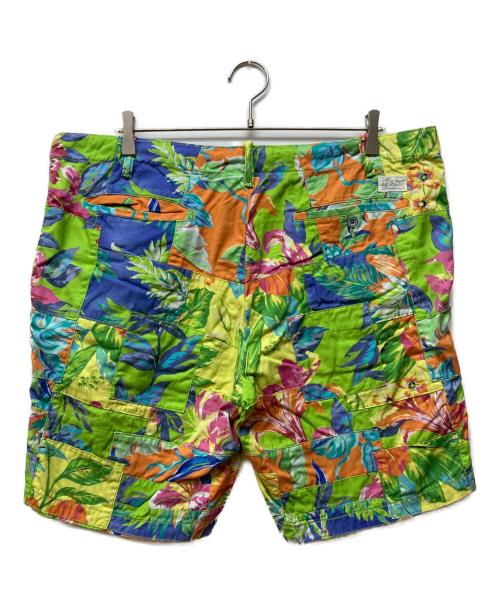POLO RALPH LAUREN（ポロ・ラルフローレン）POLO RALPH LAUREN (ポロ・ラルフローレン) パッチワークハーフパンツ マルチカラー サイズ:38の古着・服飾アイテム