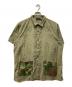 RRL（ダブルアールエル）の古着「TRENCH ART GRAPHIC SHIRT」｜グリーン
