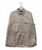 RRLダブルアールエル）の古着「CALICO STRIPE SHIRT」｜ホワイト