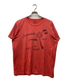 RRL（ダブルアールエル）の古着「プリントカットソー」｜レッド
