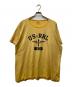 RRL（ダブルアールエル）の古着「フロッキープリントTシャツ」｜イエロー