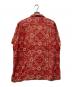 RRL (ダブルアールエル) レーヨン ペイズリーアロハシャツ ホワイト×レッド サイズ:XL：20000円