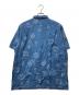 RRL (ダブルアールエル) タトゥーアートオープンカラーコットンシャツ インディゴ サイズ:XL：25000円